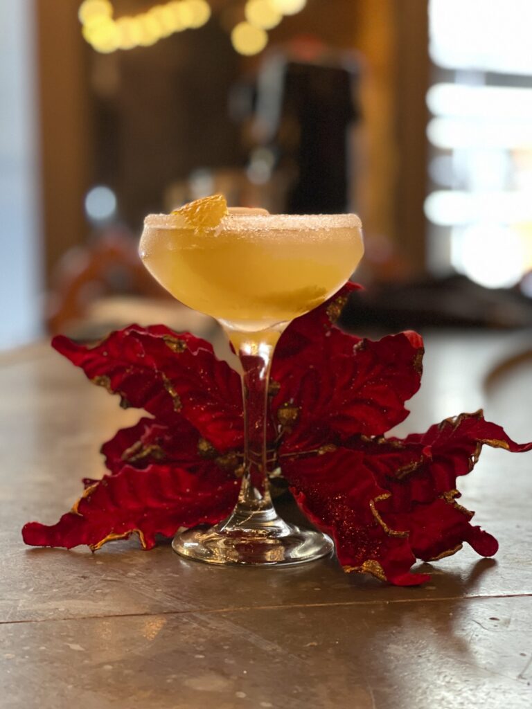 Holiday Lunch, Bubblyfest at Bacchanal and a Party in the French Quarter