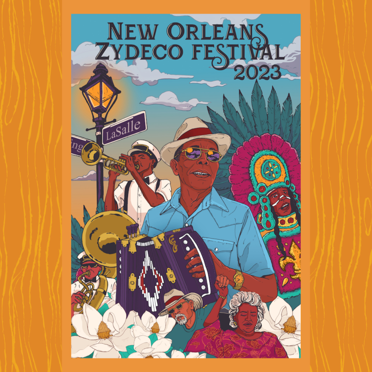 NOLA Zydeco Festival Poster Announced