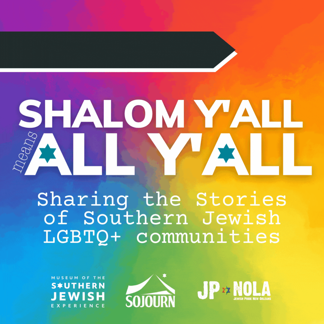 Shalom Y'all Means All Y'all Pride Panel