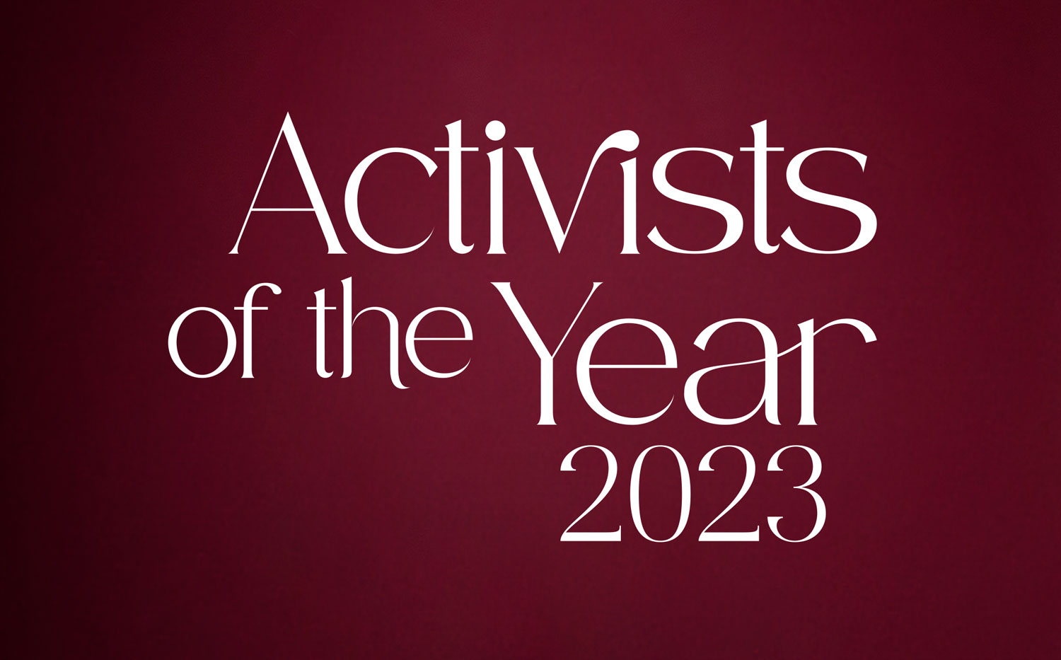 Activists of the Year - Vimarsana News