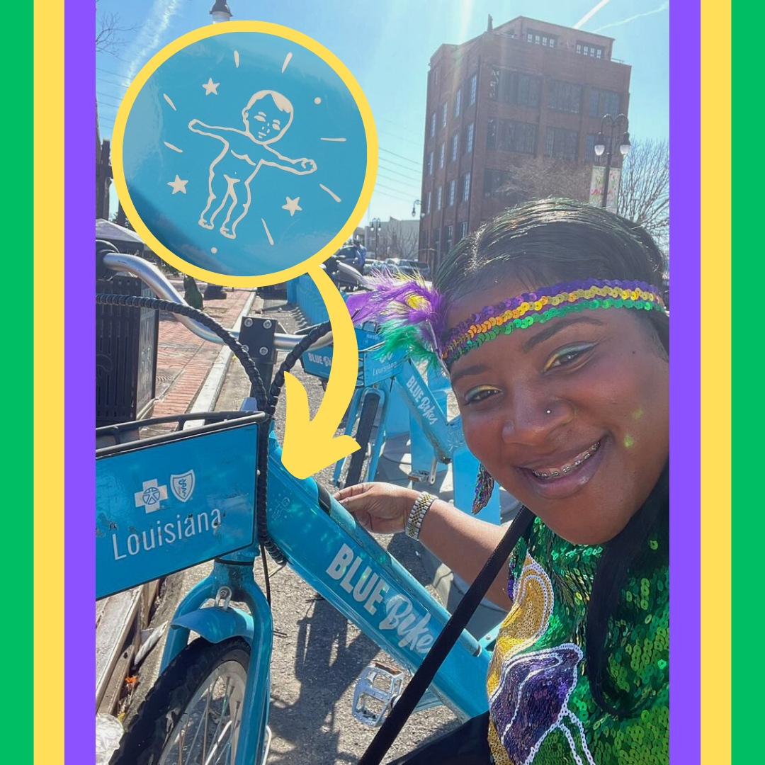 Blue Bikes Riders Can enter #SearchingForBabyBlue Mardi Gras Contest Through Feb. 13 - Vimarsana News