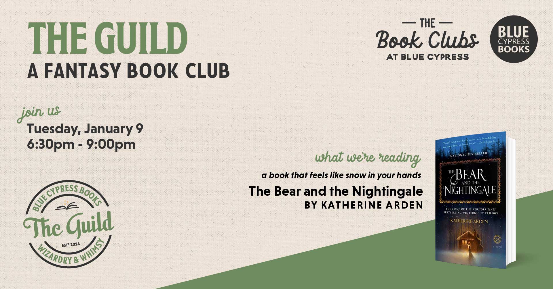 Blue Cypress Books Presents The Guild of Wizardry & Whimsy