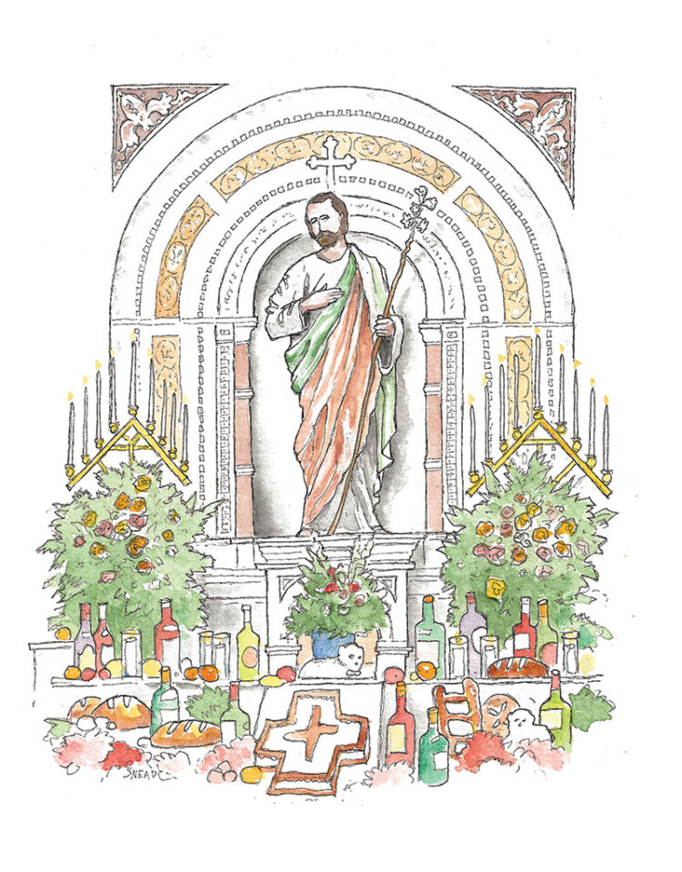 Streetcar St Joseph S Day Altar