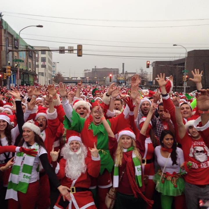 running of the santas