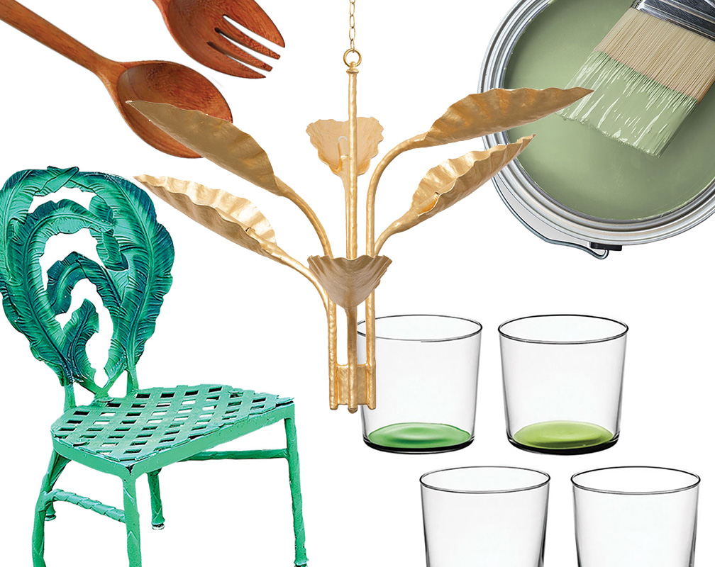 Furniture Designs Using Leaves and Foliage