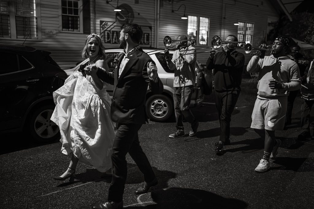 Real Weddings: The Art of the Second Line