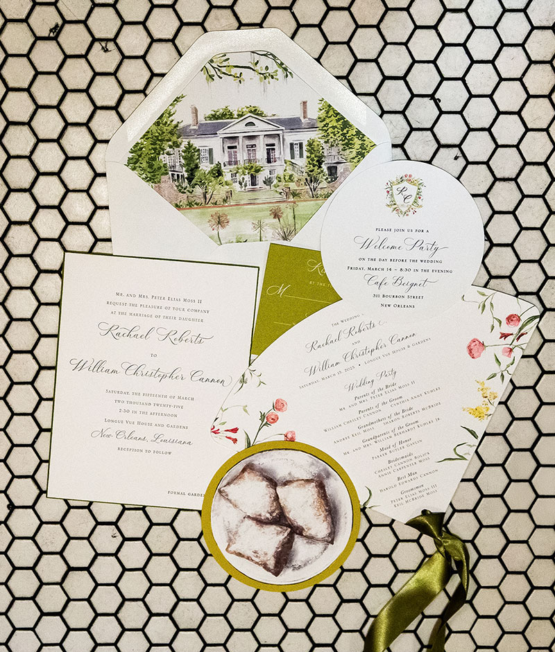 Illustrations and Ciphers Can Upgrade Your Wedding Invitations