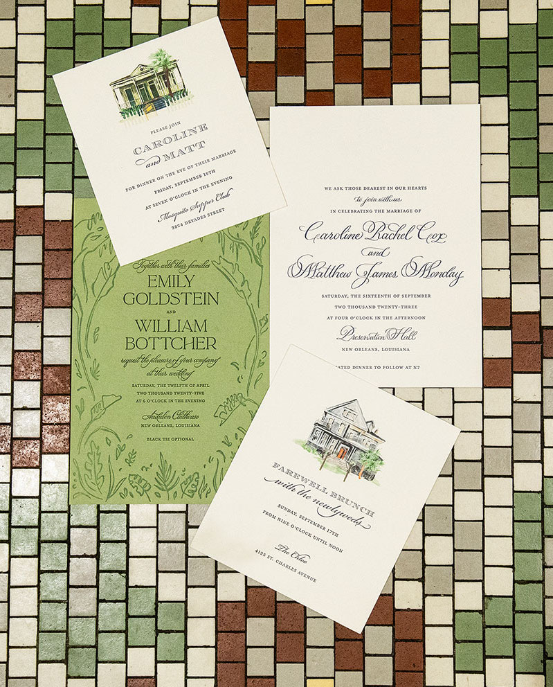 Illustrations and Ciphers Can Upgrade Your Wedding Invitations