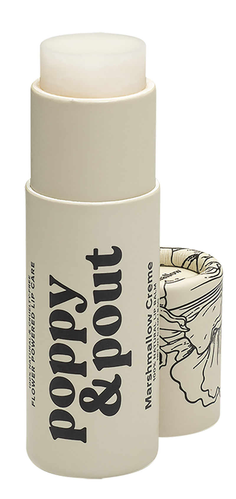 Poppy & Pout Marshmallow Creme lip balm