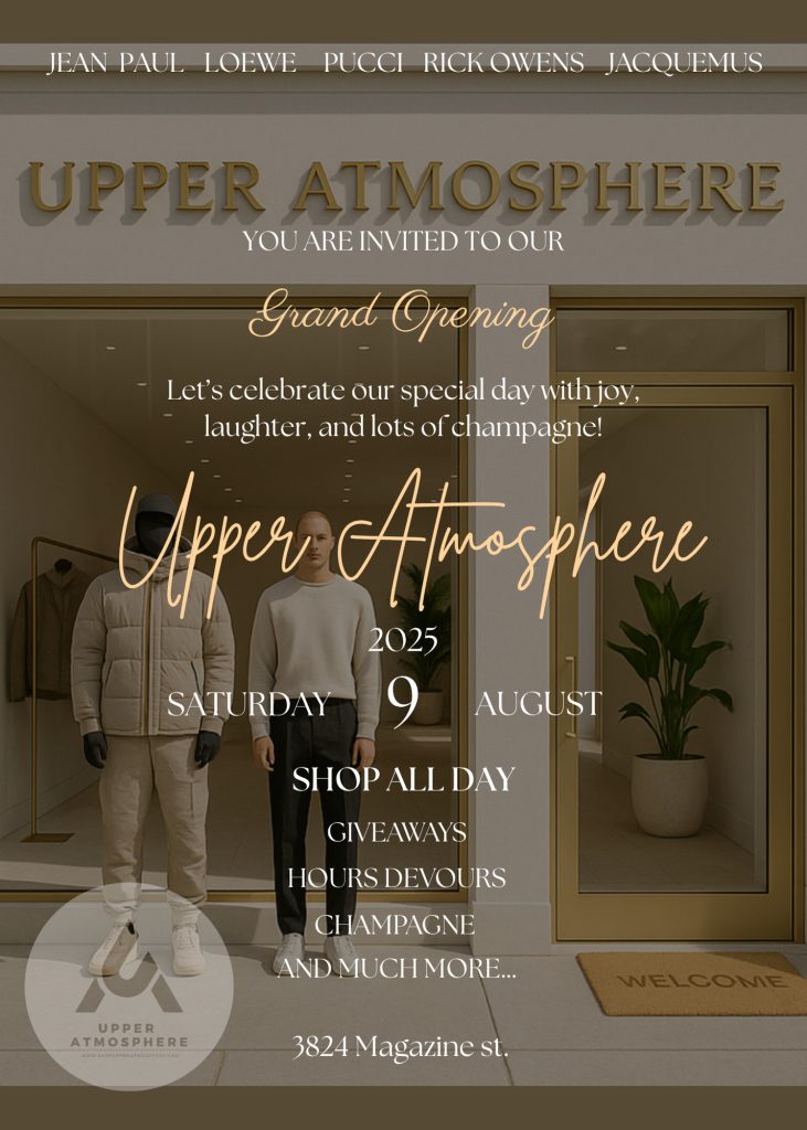 Upper Atmosphere Streetwear Company Opens New Flagship Store in New Orleans