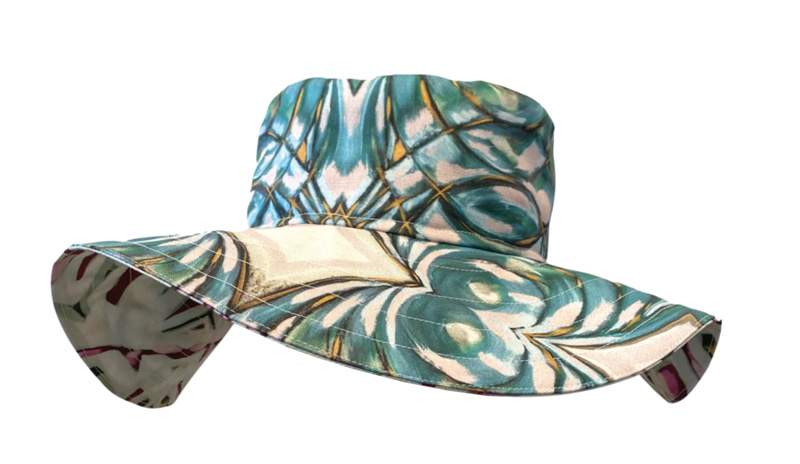 Reversible Soliel hat in Beaumont x JustD