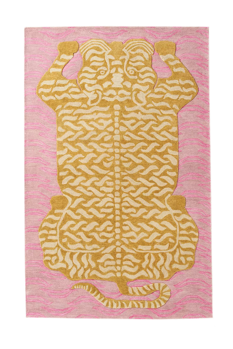 Purple, Gold and Stylish Tiger Stripe Home Decor Purple, Gold and Stylish Tiger Stripe Home Decor