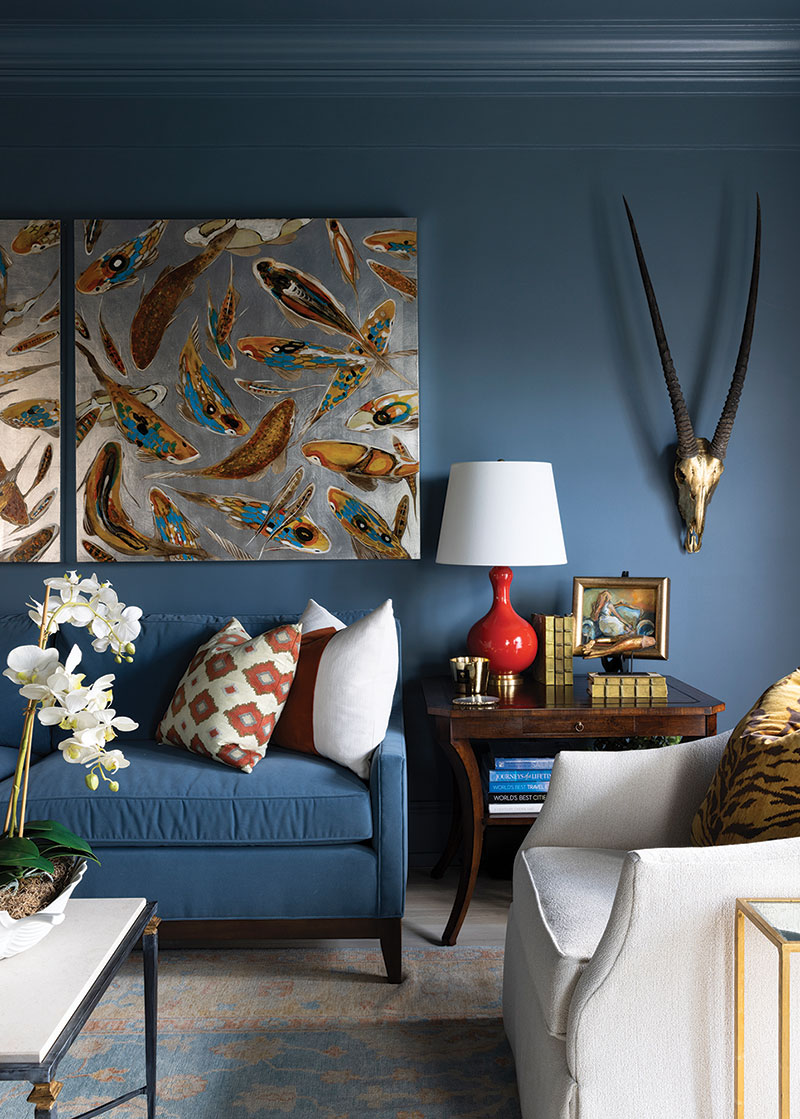Historic Uptown Condominium's Colorful Upgrade Brings Joie de Vivre