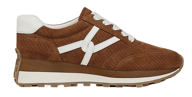 Medium brown sneakers