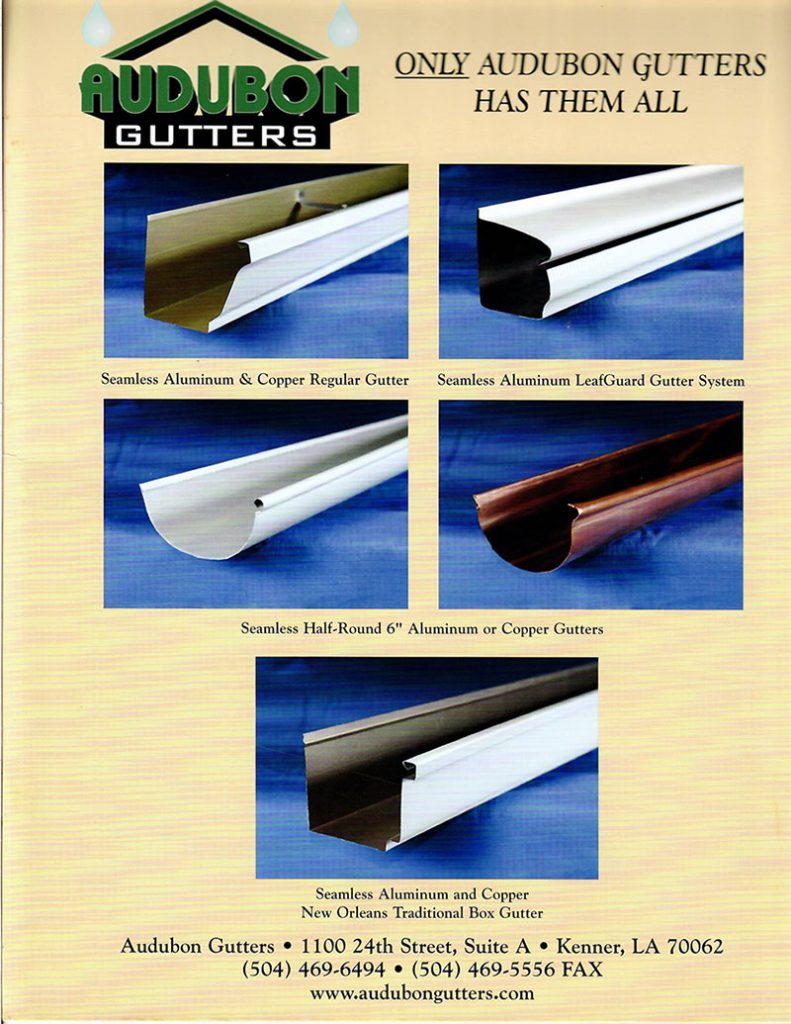 Audubon Gutters