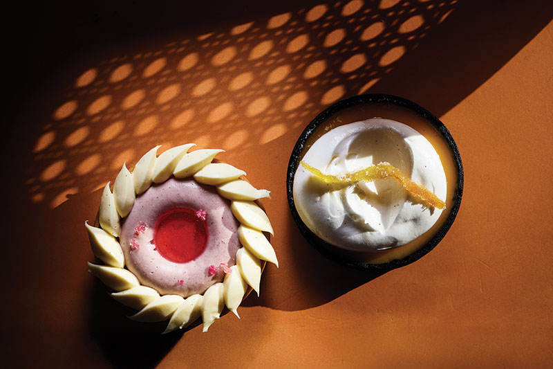 Two pastries from Ayu Bakehouse