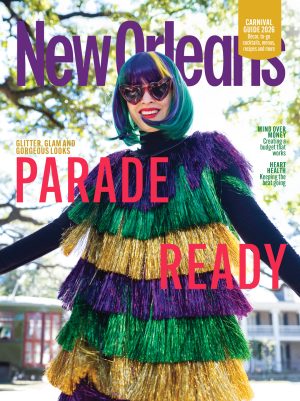 New Orleans Magazine February 2026 Cover