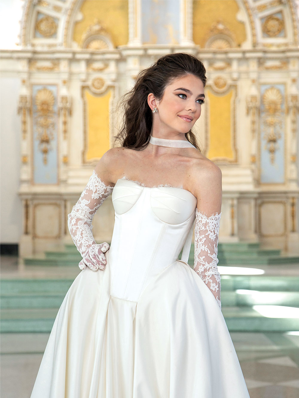 The Josephine Adds Spotlight to Timeless Wedding Fashion