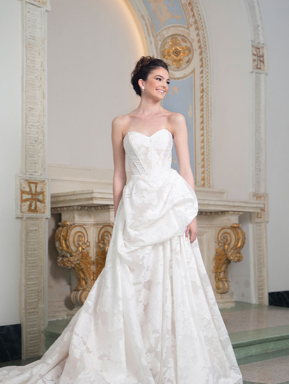 The Josephine Adds Spotlight to Timeless Wedding Fashion