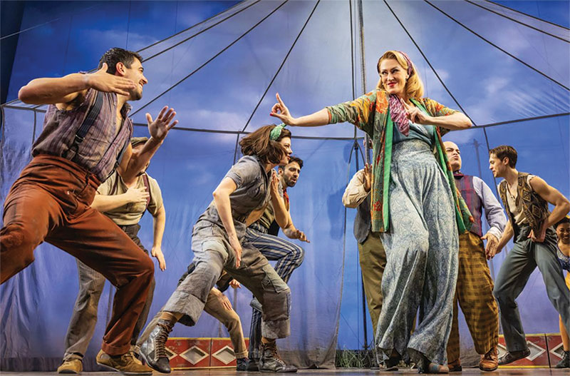 Photo of the stage of 