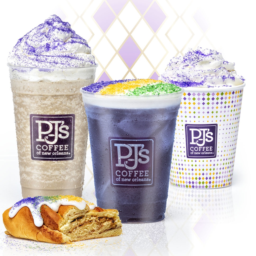 PJ's Coffee Unveils Mardi Gras Flavors for Carnival 2026