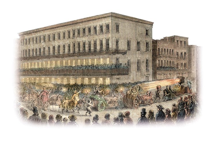 1858: Mistick Krewe of Comus’s Night Parade