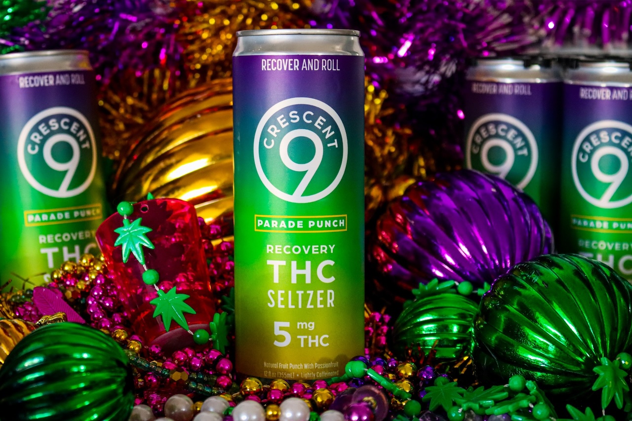 Crescent 9 Launches Parade Punch THC Seltzer for Mardi Gras
