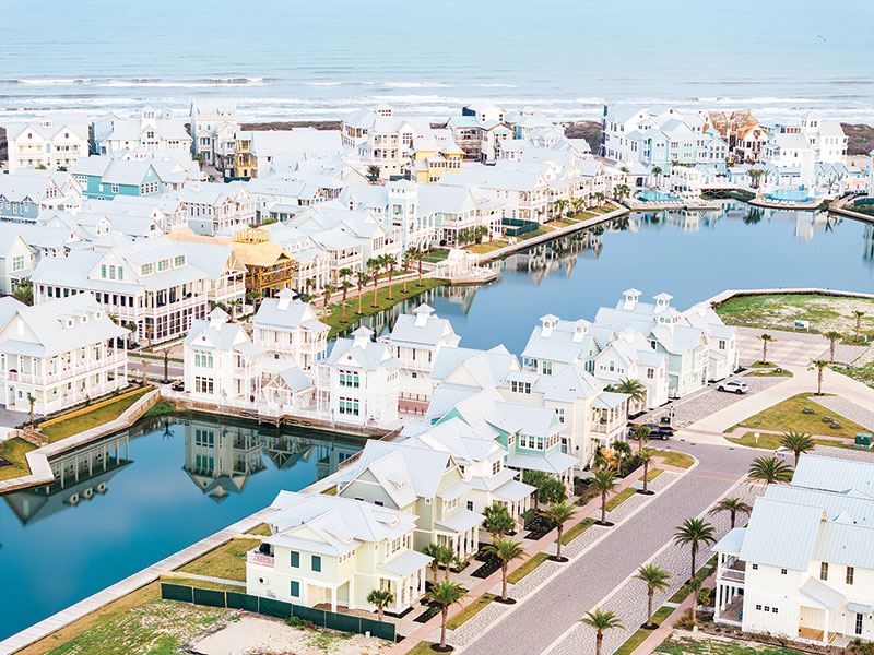Southern Escapes Along the Gulf Coast Aerial view of Cinnamon Shore