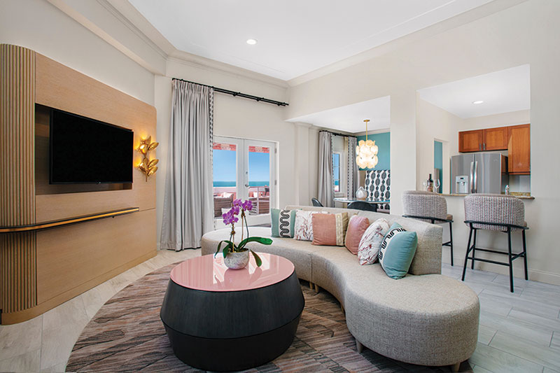 Southern Escapes Along the Gulf Coast Interior of the Don CeSar Penthouse Suite
