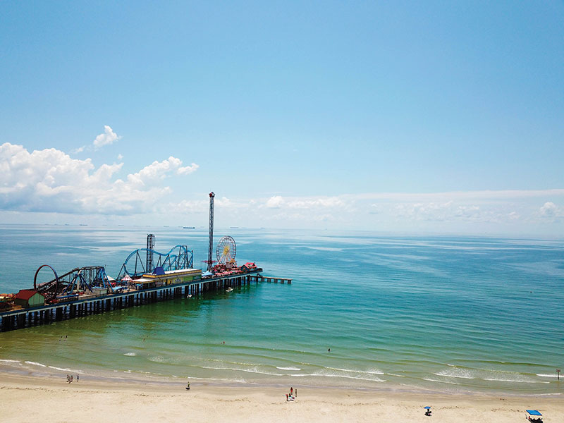 Southern Escapes Along the Gulf Coast Galveston's Pleasure Pier