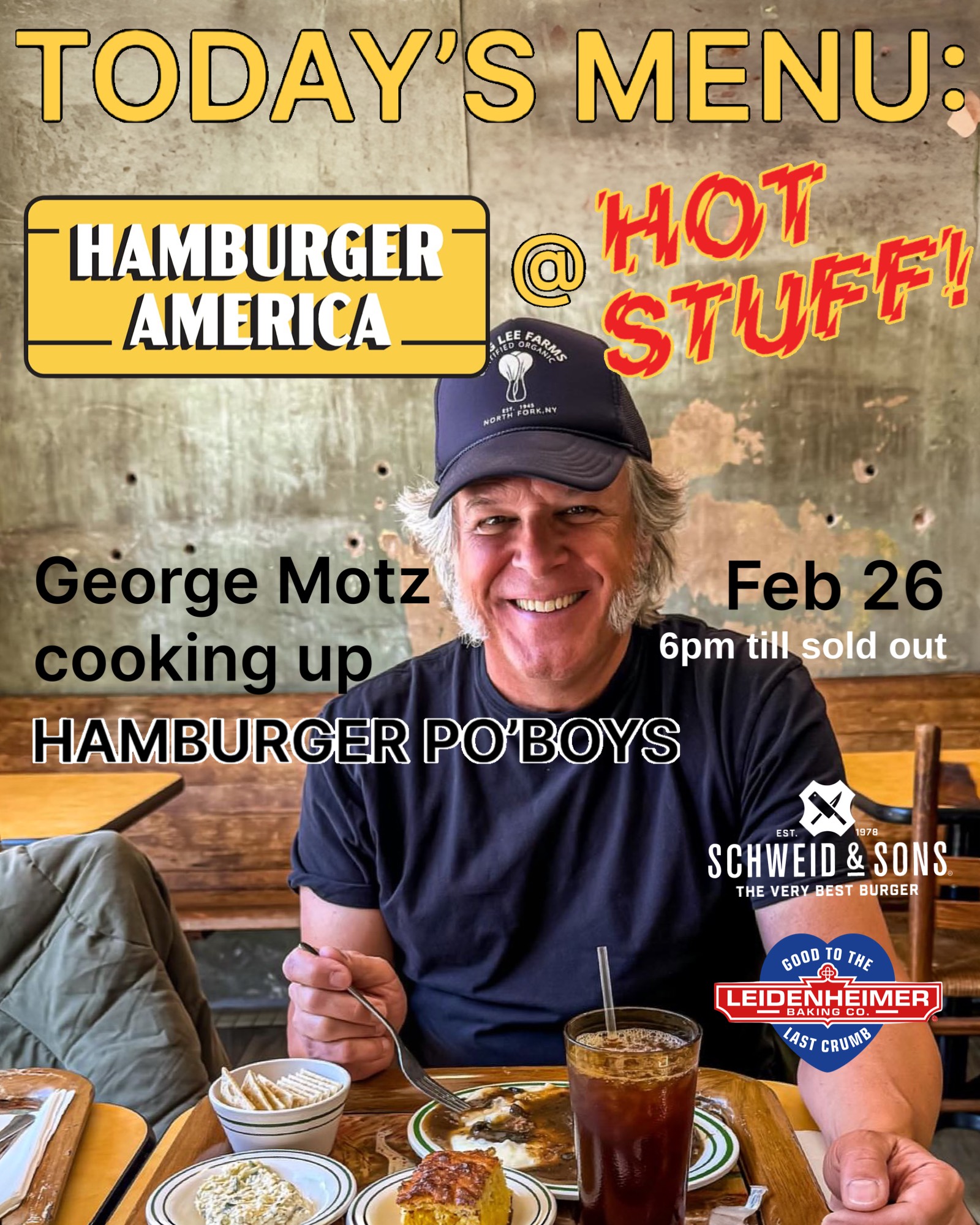 雑誌hamburger　offgun kristsingto maxtul George Motz Introduces Hamburger PoBoys at Hot Stuff