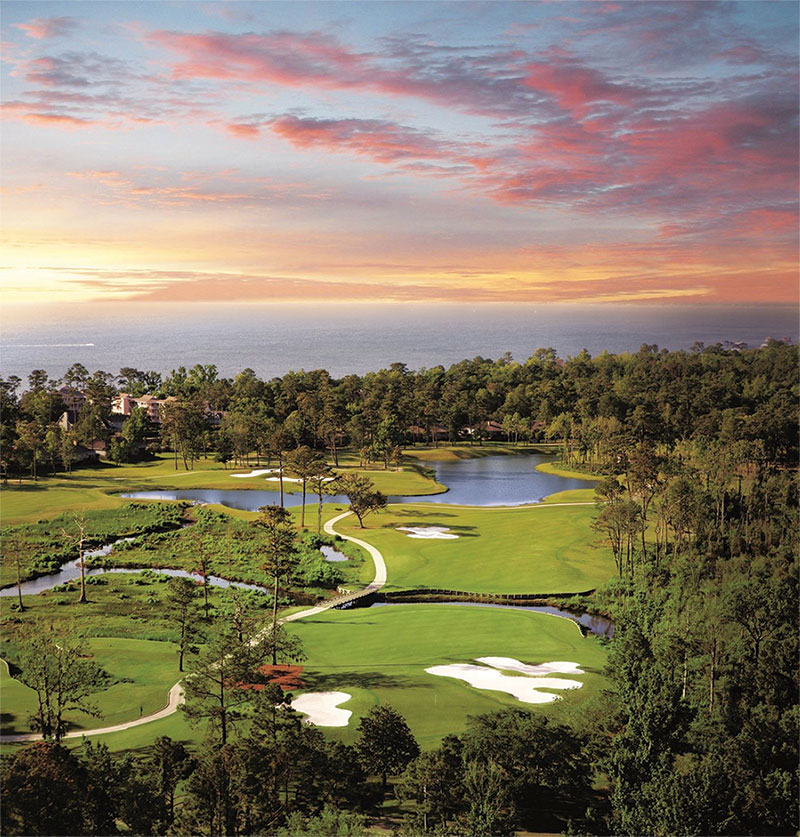 Southern Escapes Along the Gulf Coast Golf course at the Grand Hotel Golf Resort & Spa