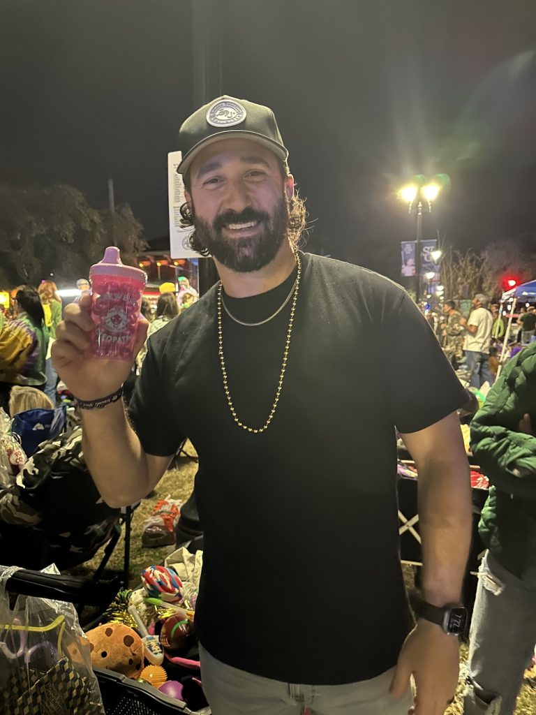 New Orleanian Uses Carnival's Krewe of Cleopatra for Major Life Announcement