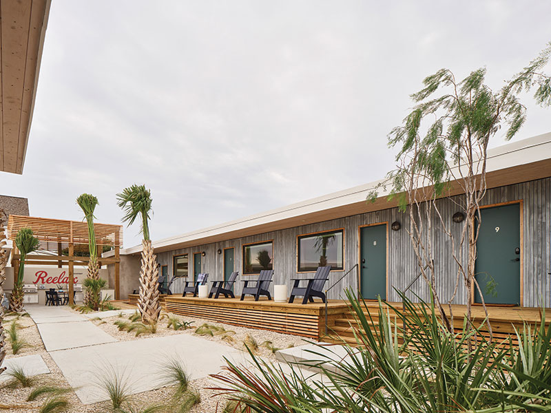 Southern Escapes Along the Gulf Coast Exterior of Reel ‘Em Inn