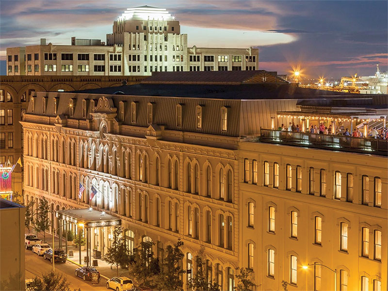 Southern Escapes Along the Gulf Coast Exterior of the Tremont House Hotel