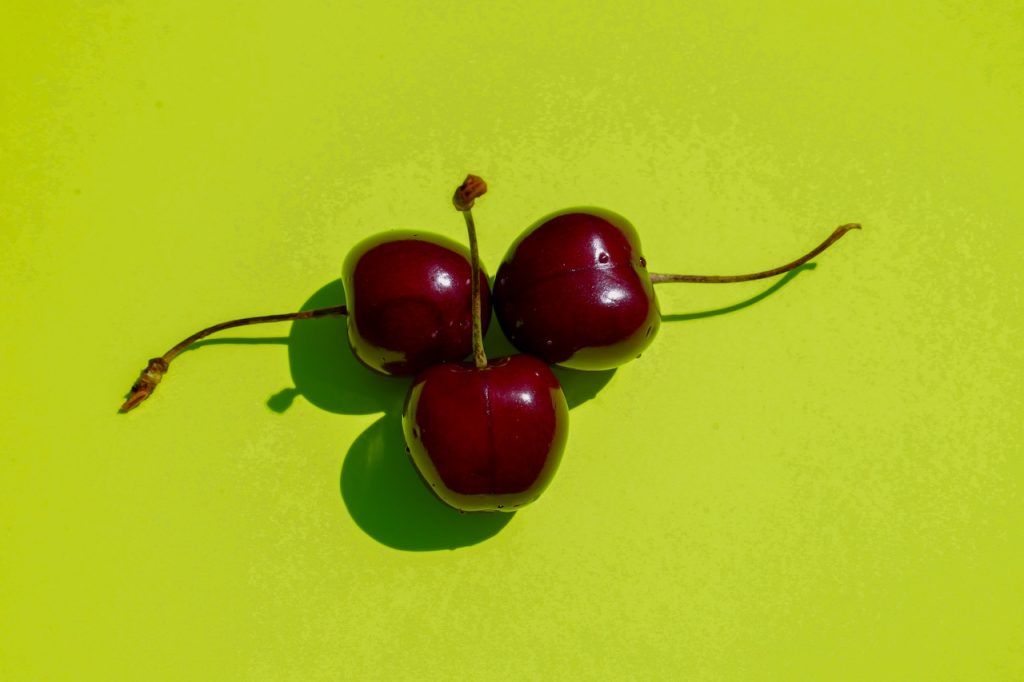 burgundy and chartreuse