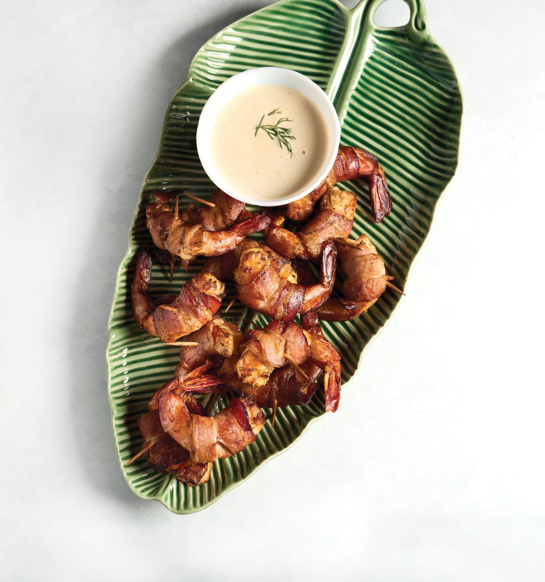 Smoked Bacon-Wrapped Shrimp Recipe