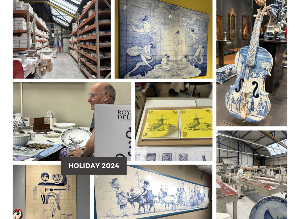 Delft Tile Bringing Color Back into Style