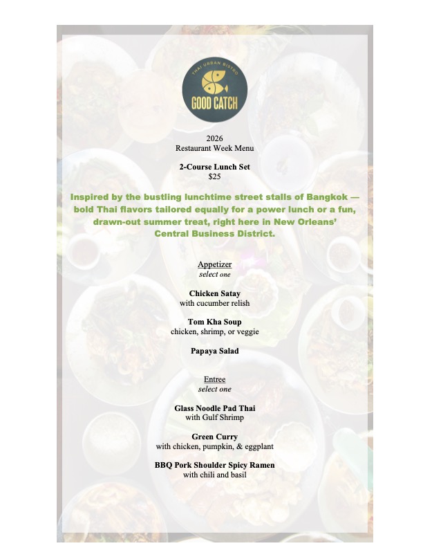 Top Picks for New Orleans Restaurant Week