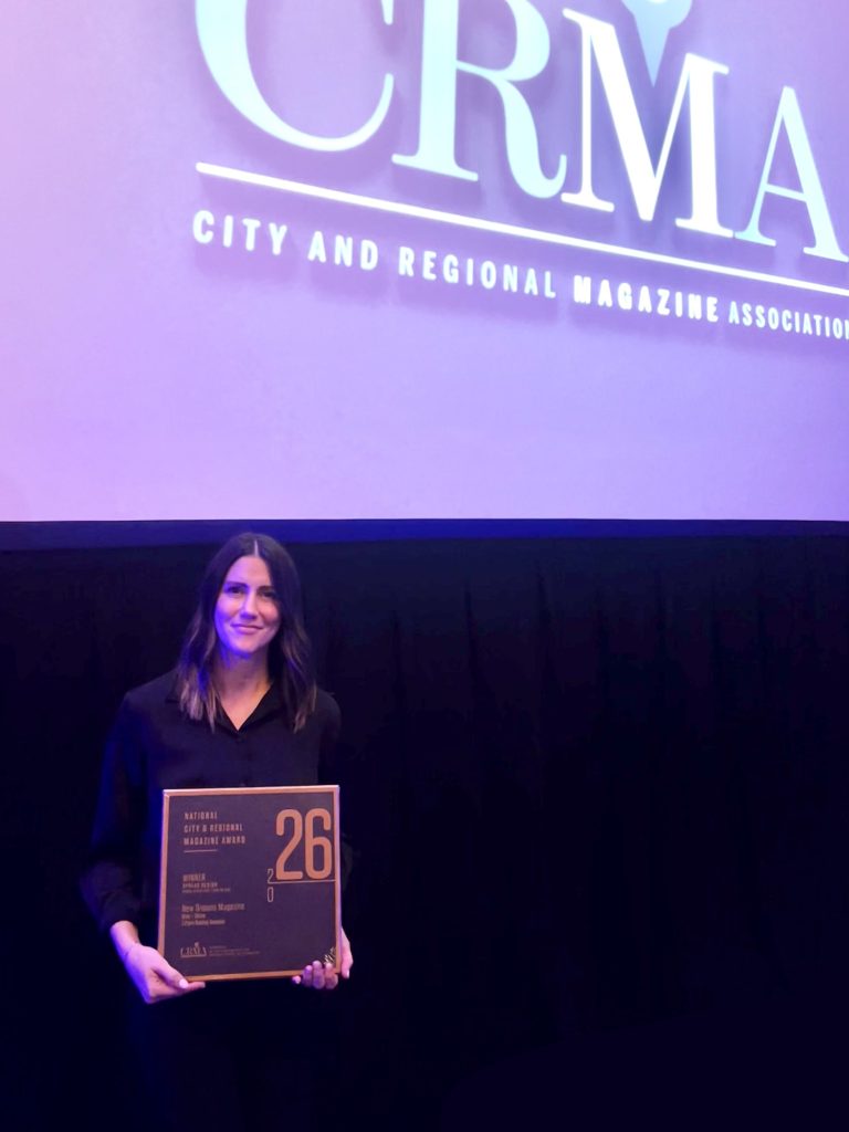 "My Little Yolk Won a Big Award" New Orleans Magazine Creative Director Wins at National Conference
