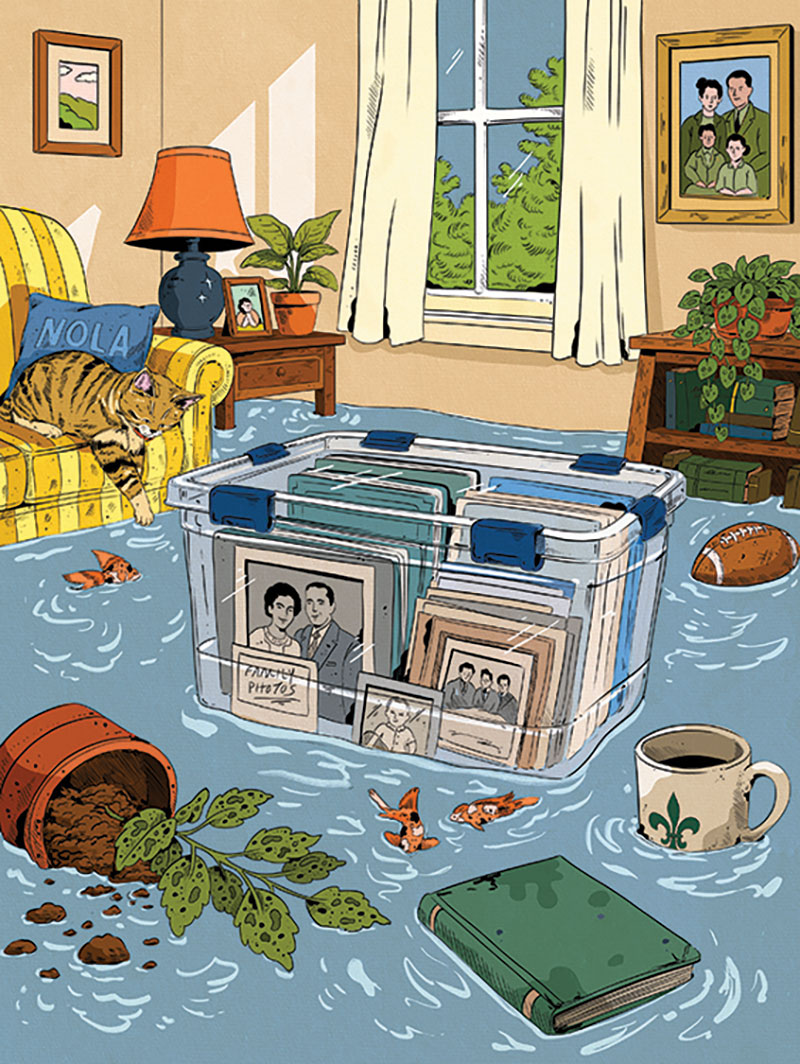 Protecting Family Photographs During Hurricane Season