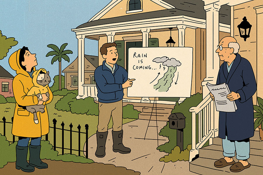A Letter to the Meteorologists of New Orleans