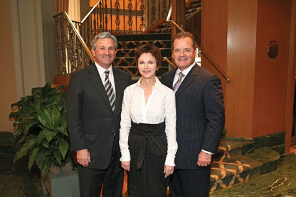Arthur Sterbcow, Sandra Chaisson and Vincent Palumbo