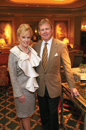Christie Mintz, Women of Fashion President and R.K. Hoddinott, III, Men of Fashion President