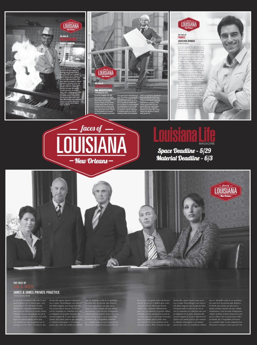 Faces of Louisiana