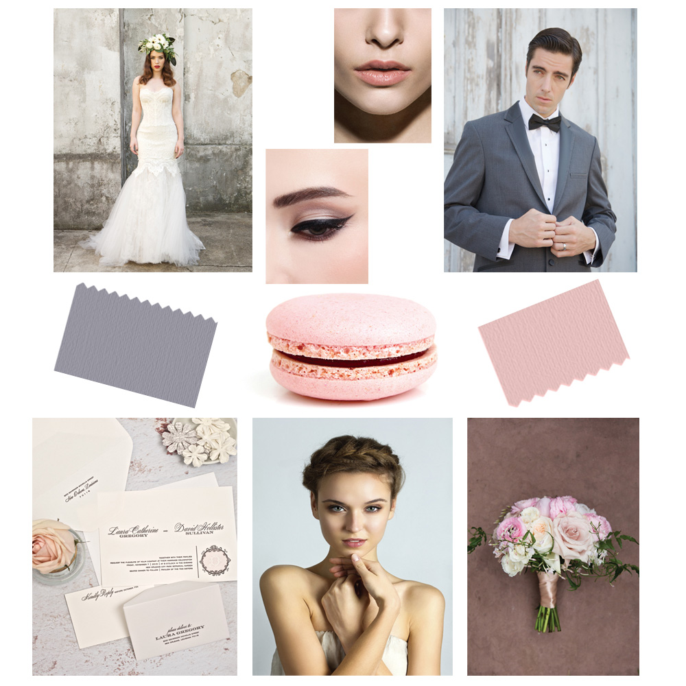 Color Inspiration: Rose Quartz and Lilac Gray